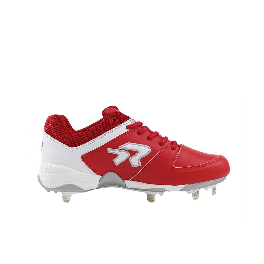 RIP-IT Ringor Flite "Red/White" Women's Softball Cleat with Spikes